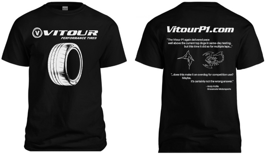 Vitour P1 Black "Overdog" Tee